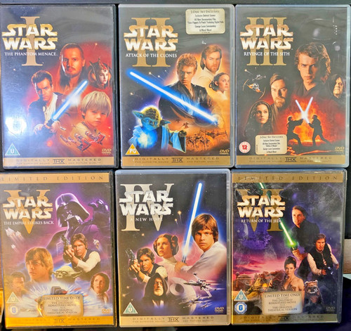 Star wars episodes - star,