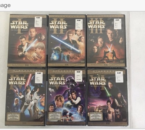 Star wars complete saga dvd - wars,