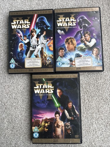 Star wars original trilogy - wars, dvd