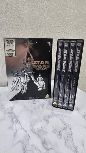 Starwars trilogy dvd box set