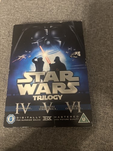 Star wars original trilogy dvd - original,