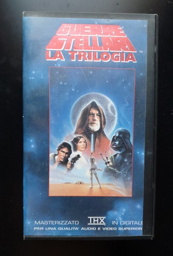 Star wars box vhs cofanetto - box,