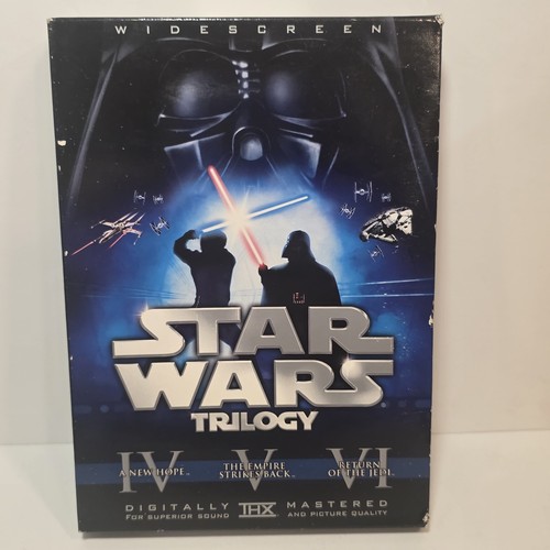 Star wars trilogy dvd disc - star,