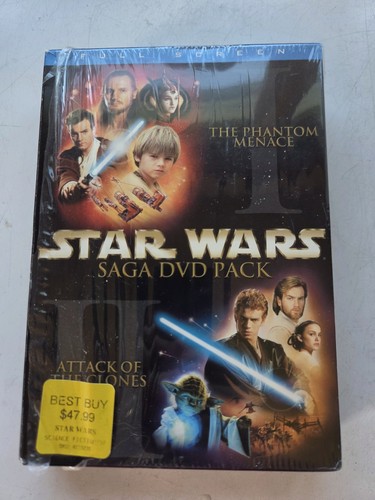 Star wars saga dvd - star,