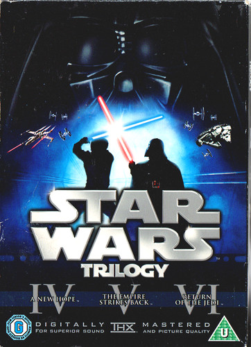 Star wars trilogy dvd - star,